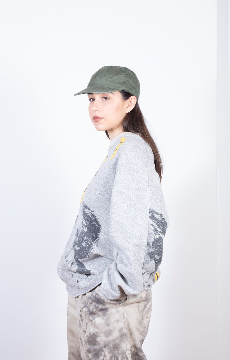 Kapital Kapital Beethoven / Smilie Top Fleece Re-Construct BIG SWT. Size US L / EU 52-54 / 3 - 18 Thumbnail