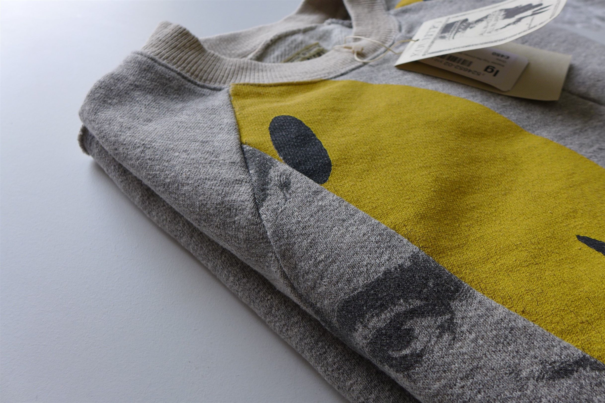 Kapital Kapital Beethoven / Smilie Top Fleece Re-Construct BIG SWT. Size US L / EU 52-54 / 3 - 4 Thumbnail