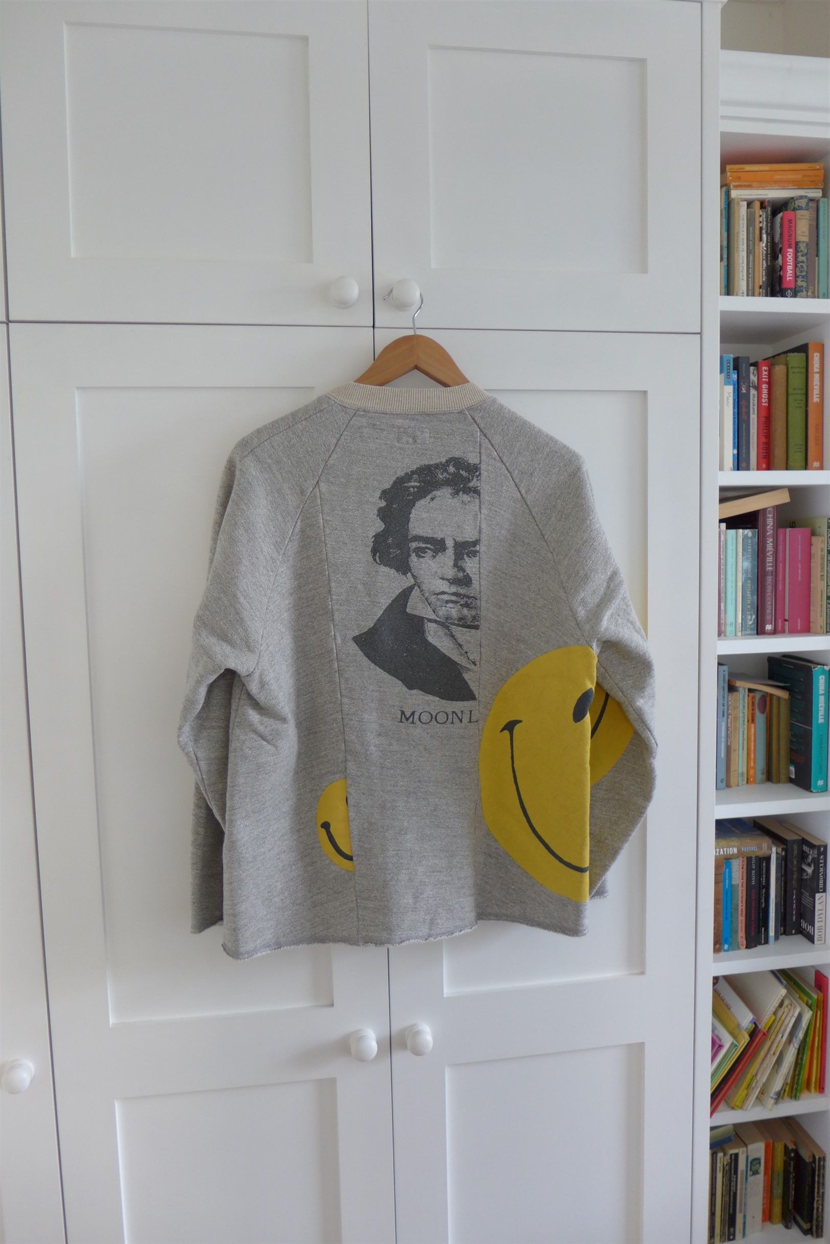 Kapital Kapital Beethoven / Smilie Top Fleece Re-Construct BIG SWT. Size US L / EU 52-54 / 3 - 2 Thumbnail