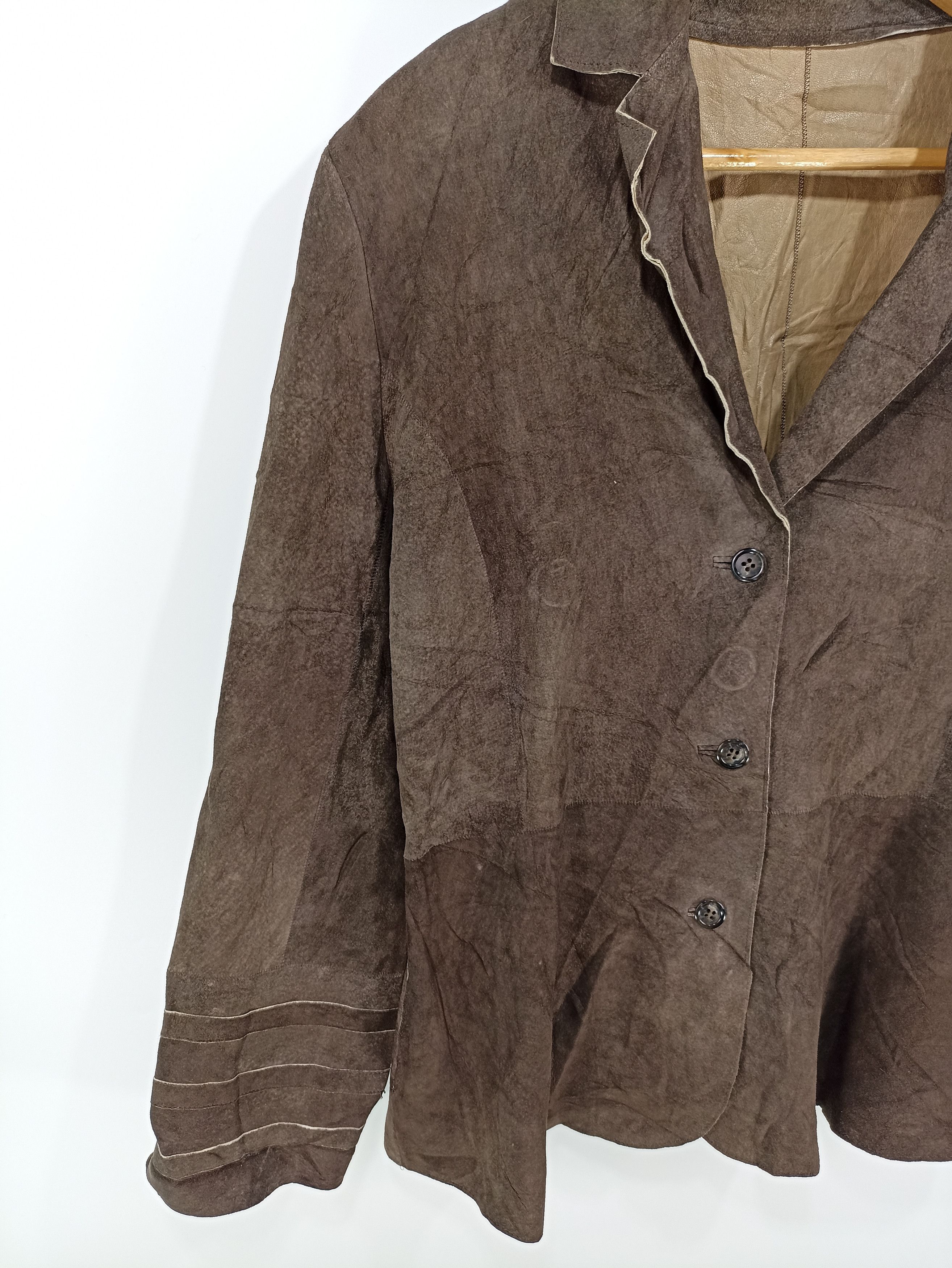 Japanese Brand × Vintage Vintage japanbrand Sheep Leather Jacket Size US M / EU 48-50 / 2 - 3 Thumbnail