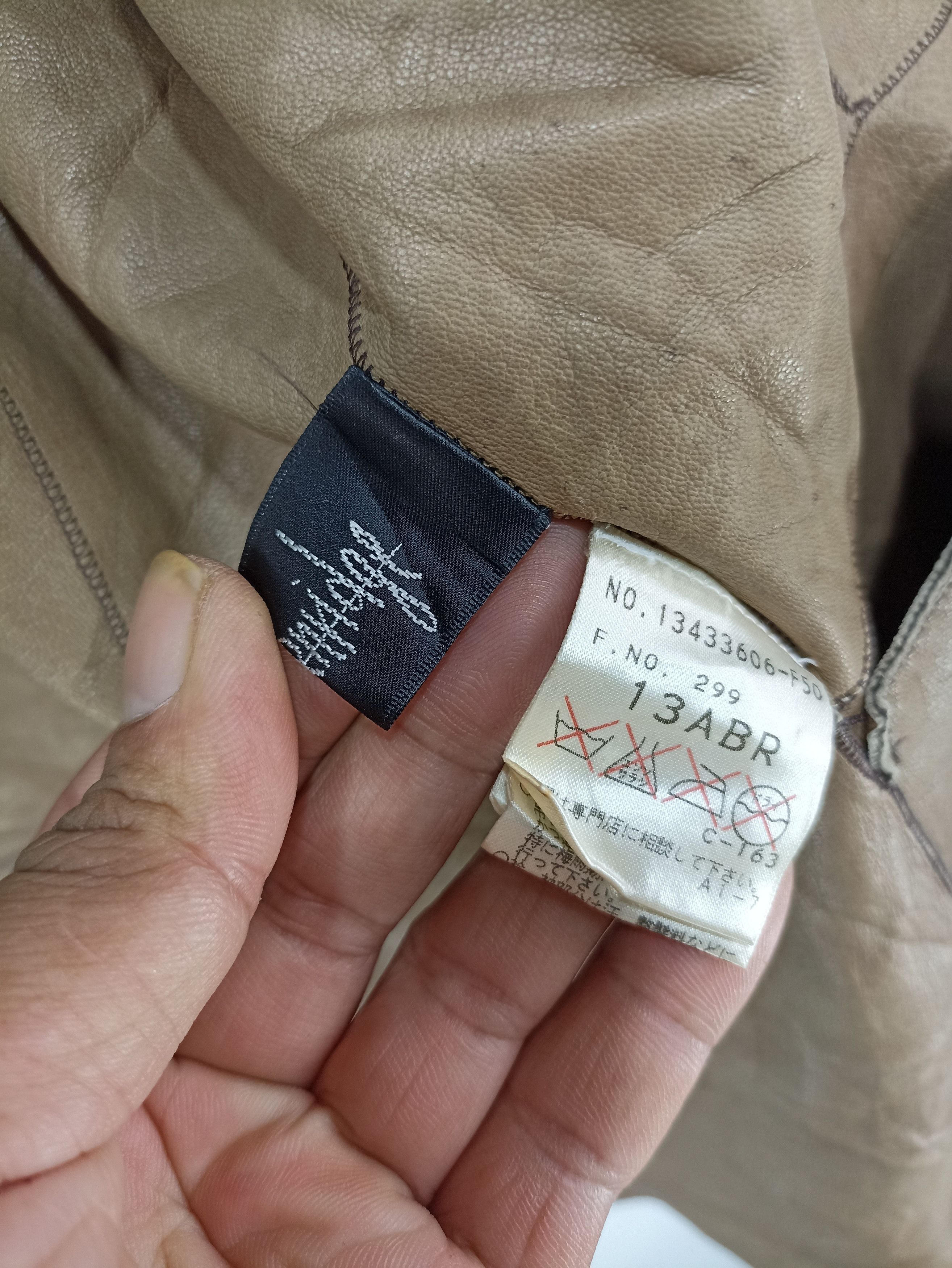 Japanese Brand × Vintage Vintage japanbrand Sheep Leather Jacket Size US M / EU 48-50 / 2 - 6 Thumbnail