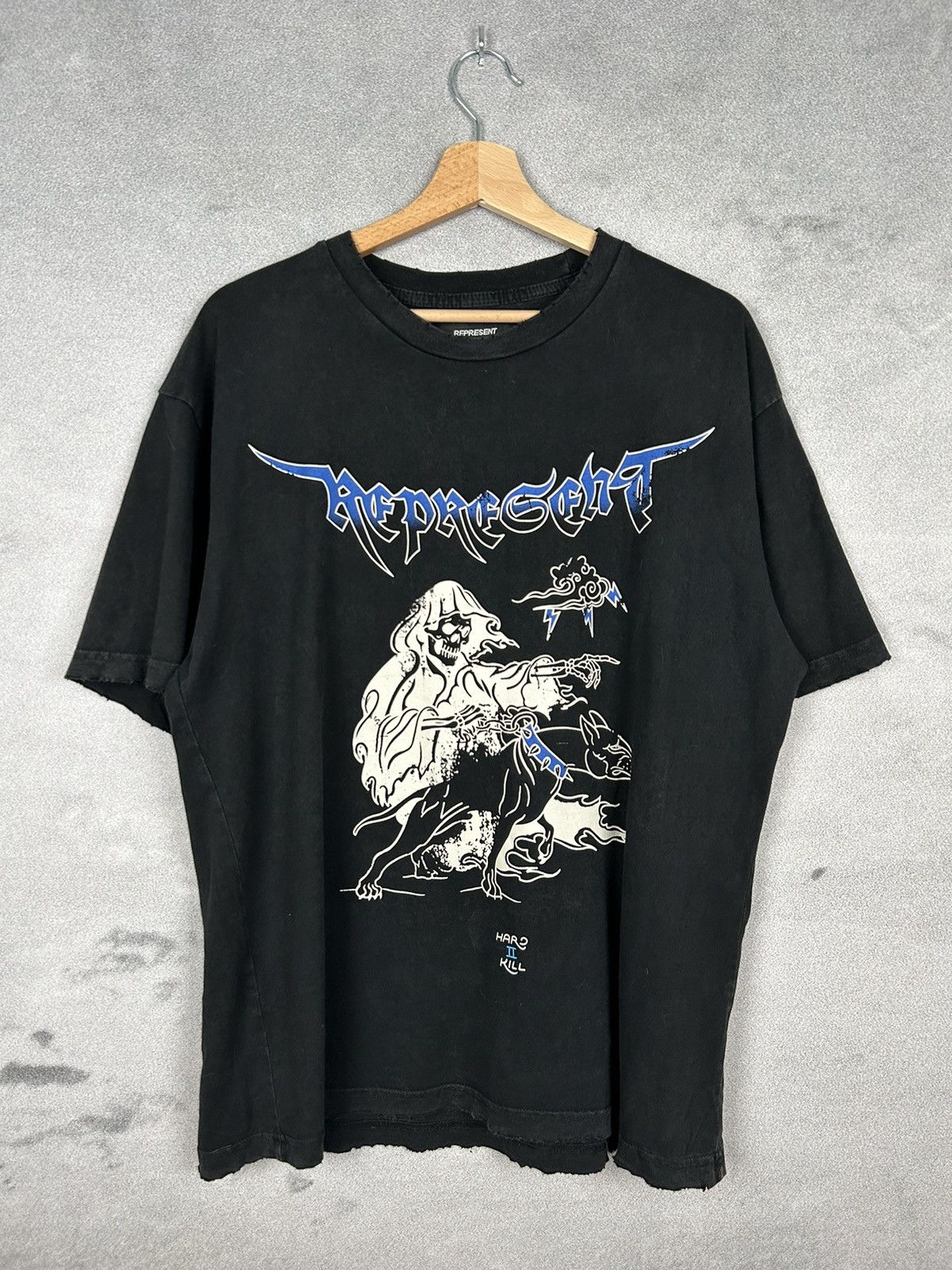 Represent Clo. Represent Clo. Hard To Kill Distressed Graphic Tee Size US M / EU 48-50 / 2 - 1 Thumbnail