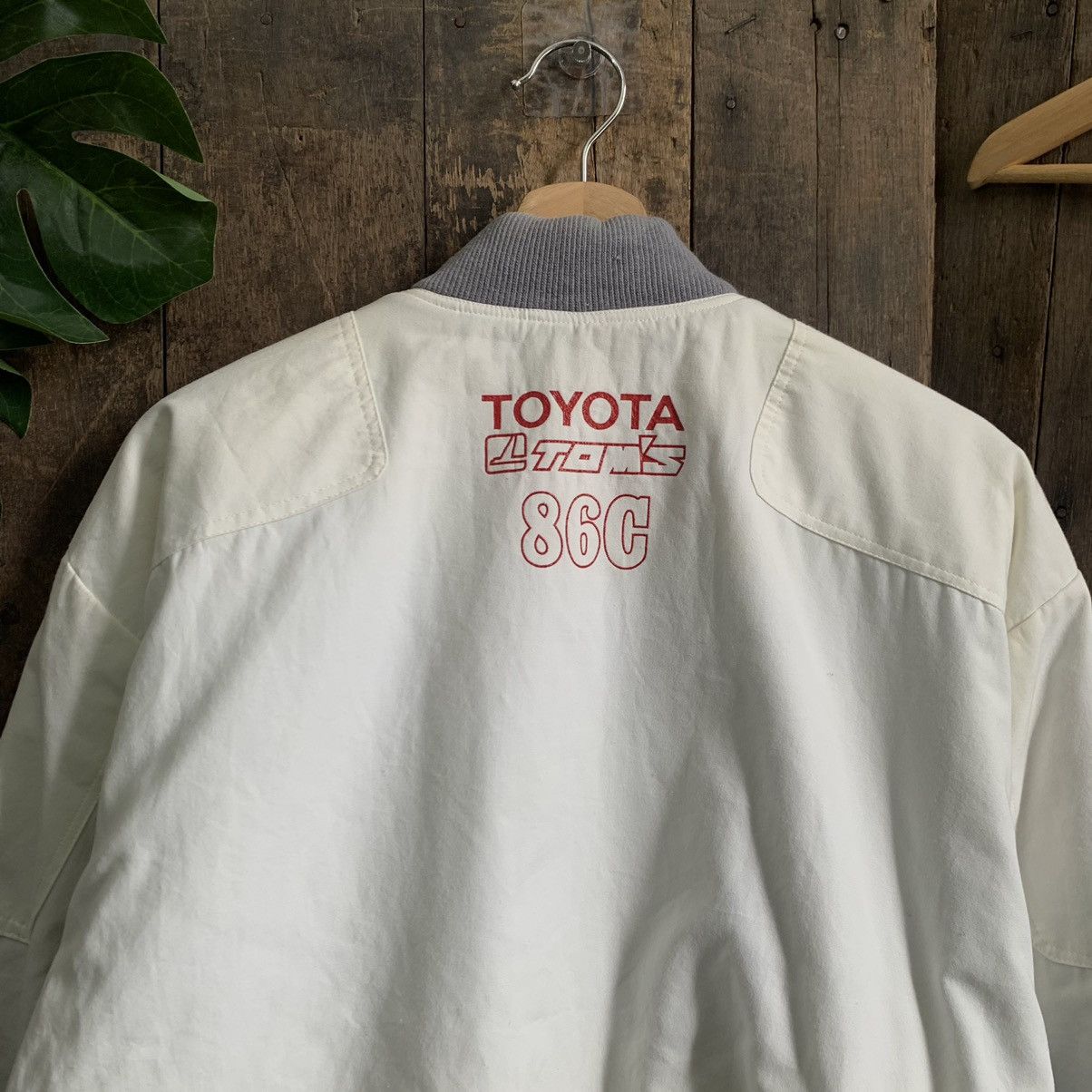 Vintage Vintage Toyota Tom’s Racing Bomber Jacket Size US L / EU 52-54 / 3 - 6 Thumbnail