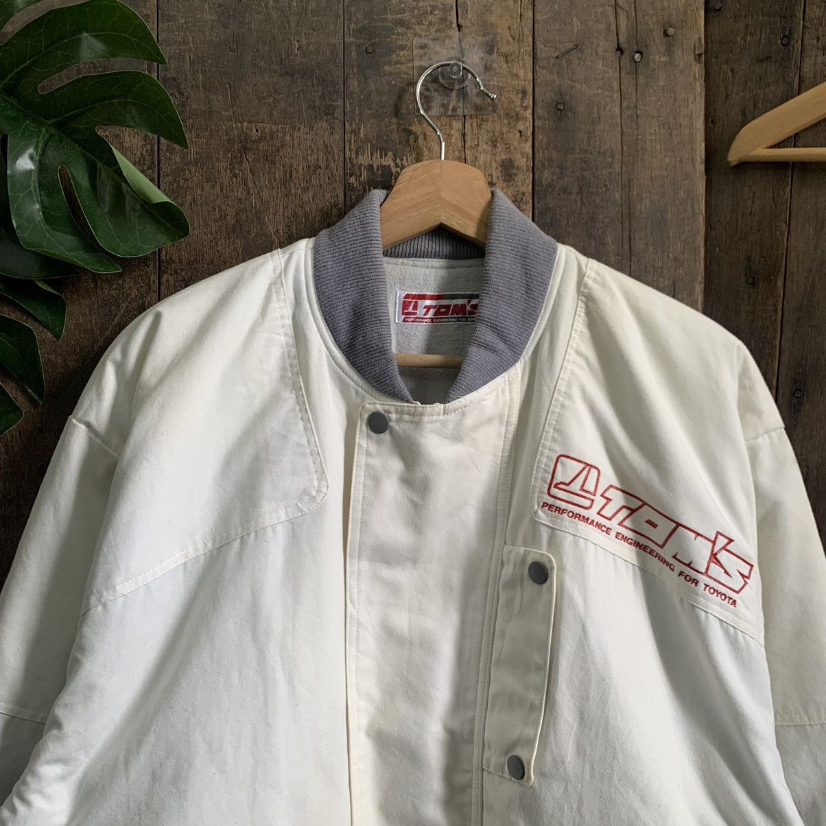Vintage Vintage Toyota Tom’s Racing Bomber Jacket Size US L / EU 52-54 / 3 - 2 Thumbnail