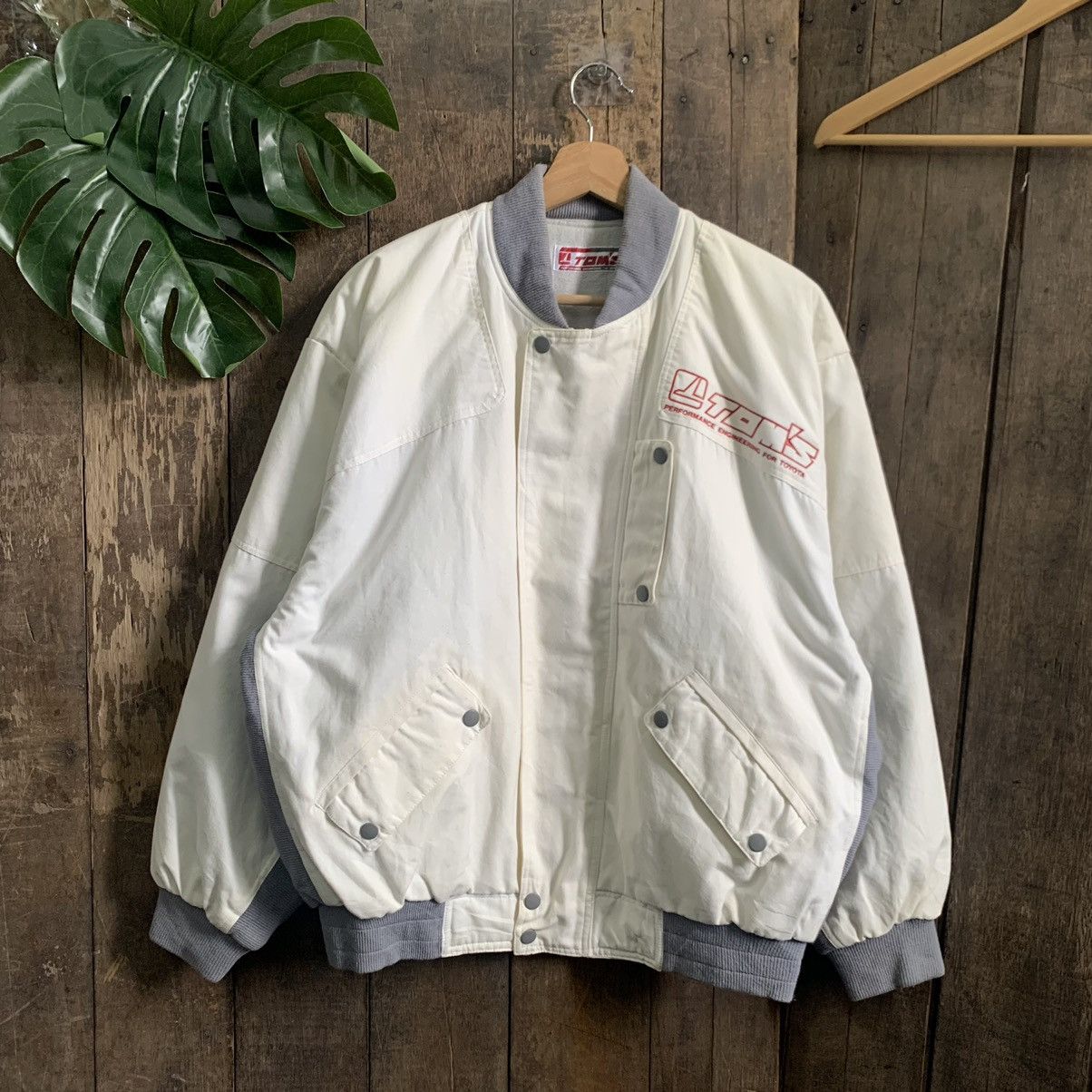 Vintage Vintage Toyota Tom’s Racing Bomber Jacket Size US L / EU 52-54 / 3 - 1 Thumbnail