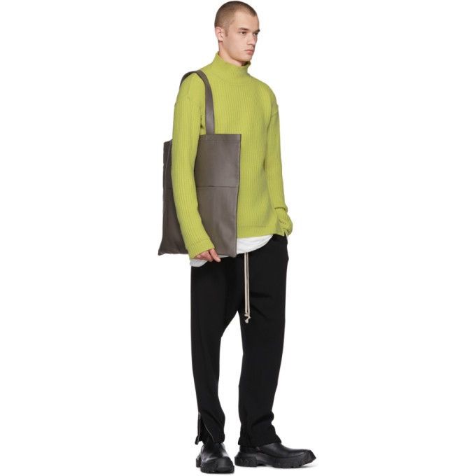 Rick Owens Rick Owens Lime Fisherman Turtleneck Size US S / EU 44-46 / 1 - 5 Thumbnail
