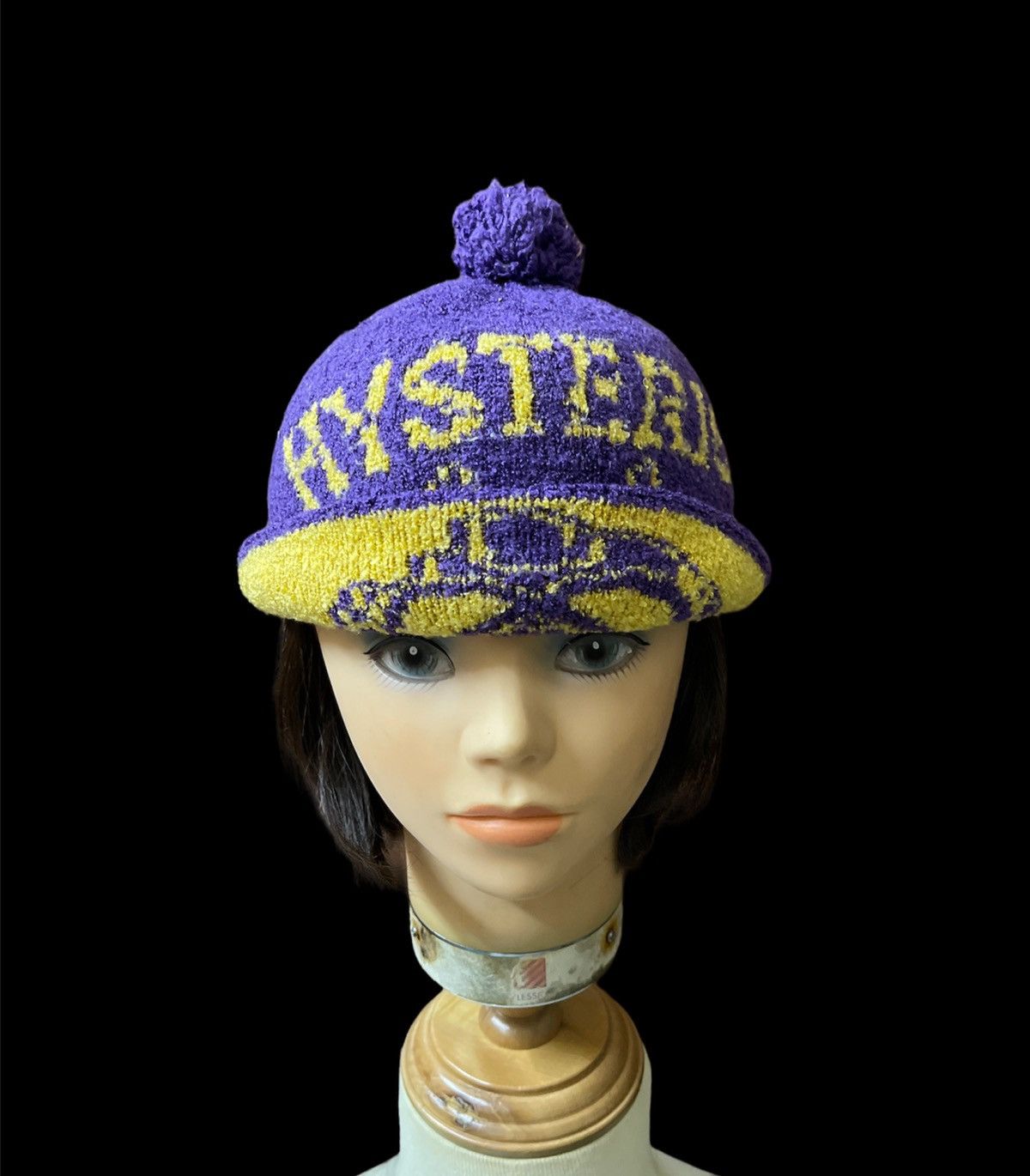 Hysteric Glamour × Japanese Brand Hysteric Glamour Full Print Beanie Hat Snow Cap Size ONE SIZE - 1 Thumbnail