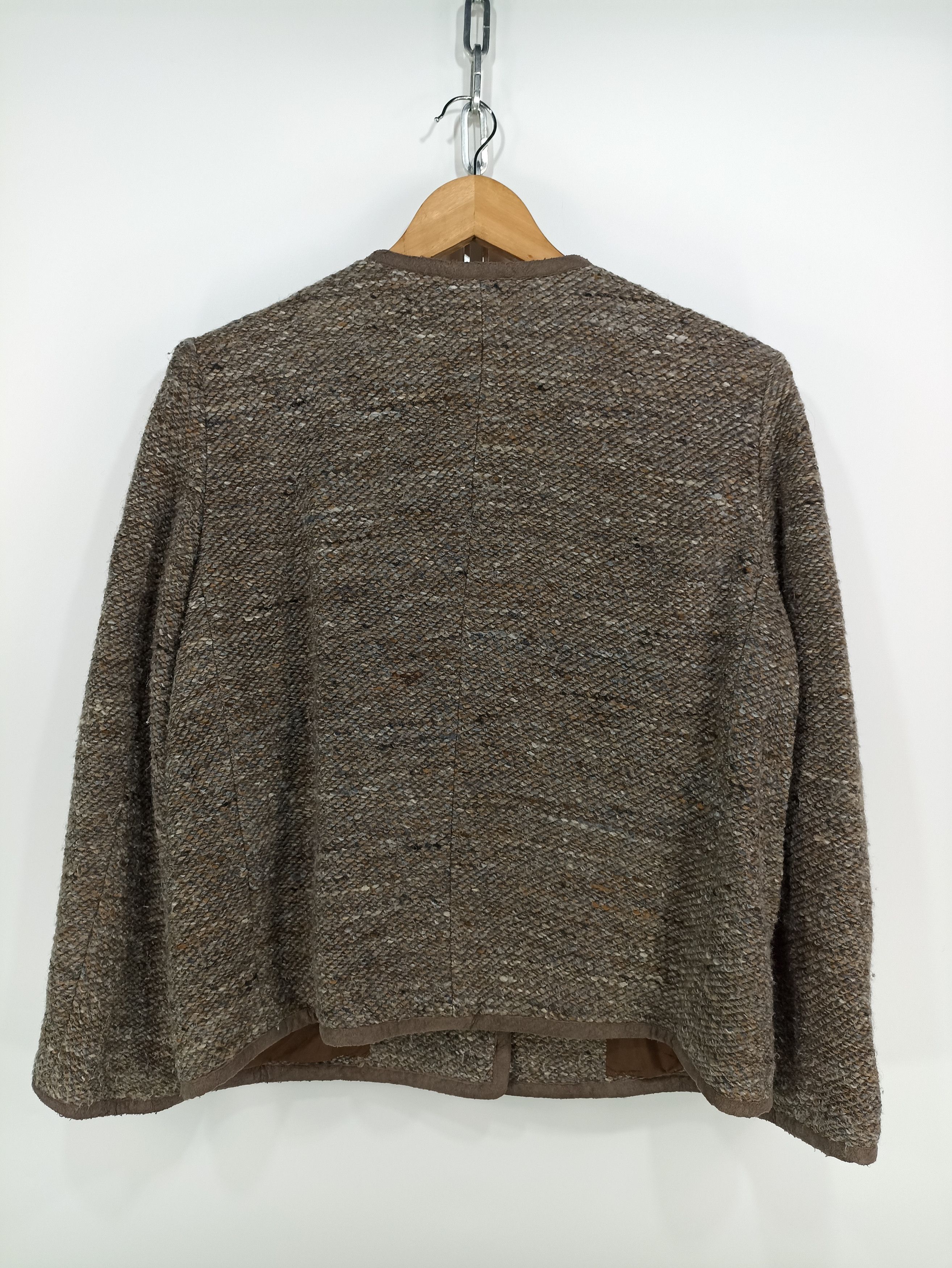 Japanese Brand × Vintage Vintage Mont Lilas Thick Cardigan button Jacket Size US S / EU 44-46 / 1 - 4 Thumbnail