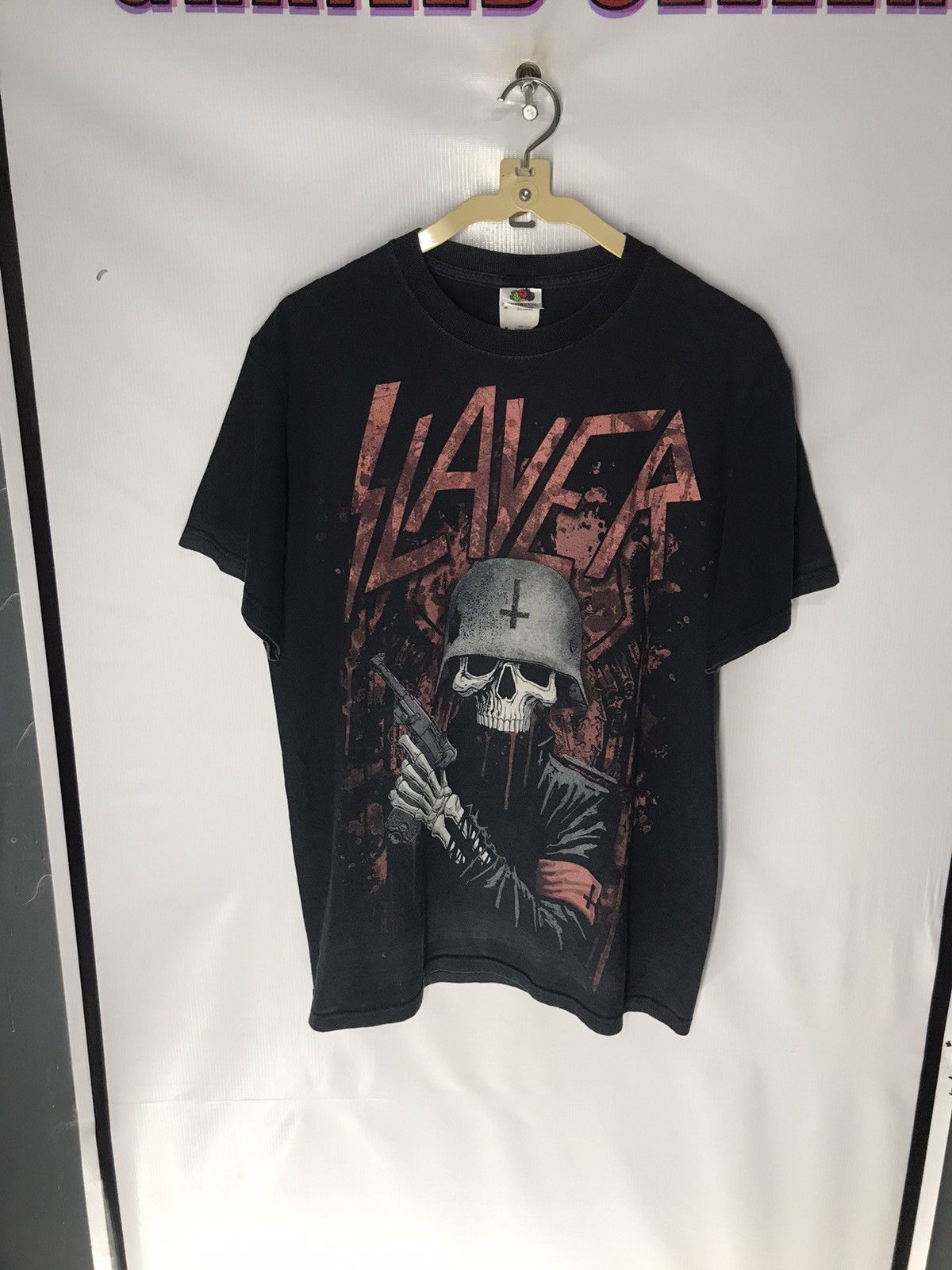 Band Tees × Fruit Of The Loom × Slayer Slayer band tshirt by fruit of the loom Size US M / EU 48-50 / 2 - 5 Thumbnail