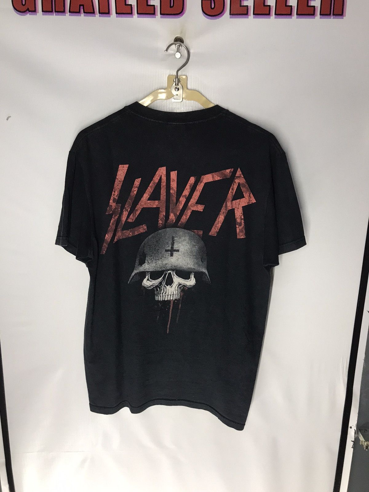 Band Tees × Fruit Of The Loom × Slayer Slayer band tshirt by fruit of the loom Size US M / EU 48-50 / 2 - 6 Thumbnail