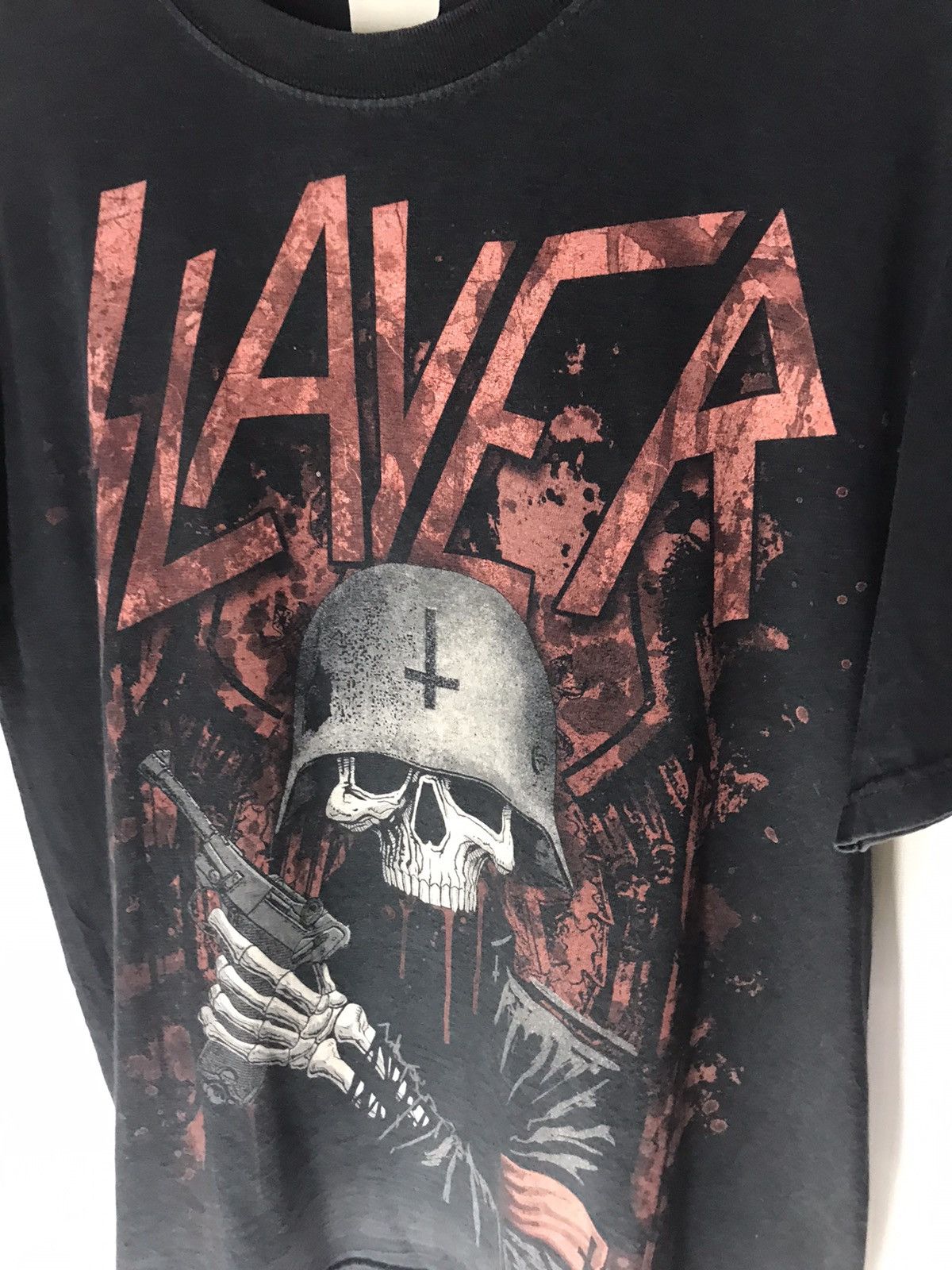 Band Tees × Fruit Of The Loom × Slayer Slayer band tshirt by fruit of the loom Size US M / EU 48-50 / 2 - 4 Thumbnail