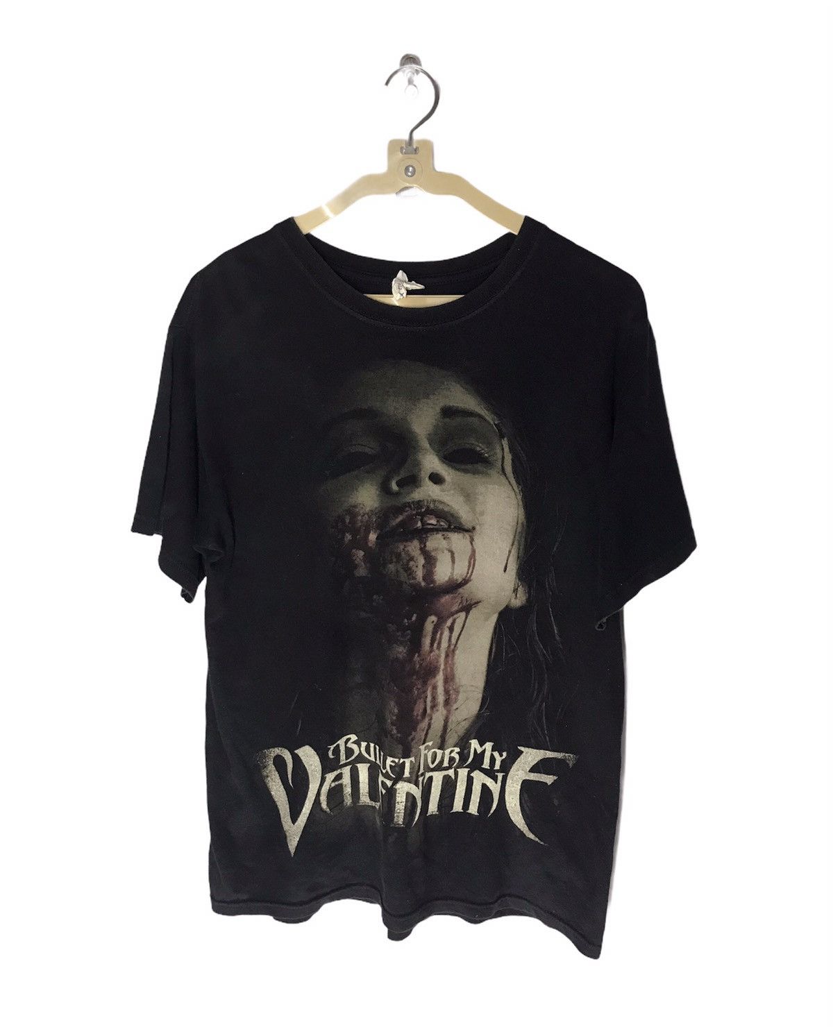 Vintage y2k bullet for my valentine band tshirt by anvil