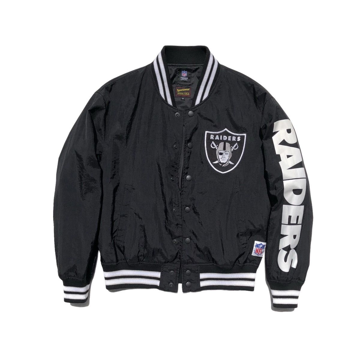 Avirex Avirex x NFL RAIDERS Varsity Jacket Size US M / EU 48-50 / 2 - 9 Thumbnail