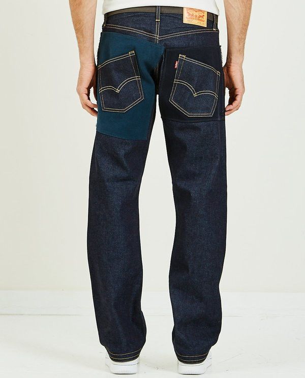 Comme des Garcons × Junya Watanabe × Levi's Junya Watanabe x Levi's Patchwork Size US 33 - 4 Thumbnail