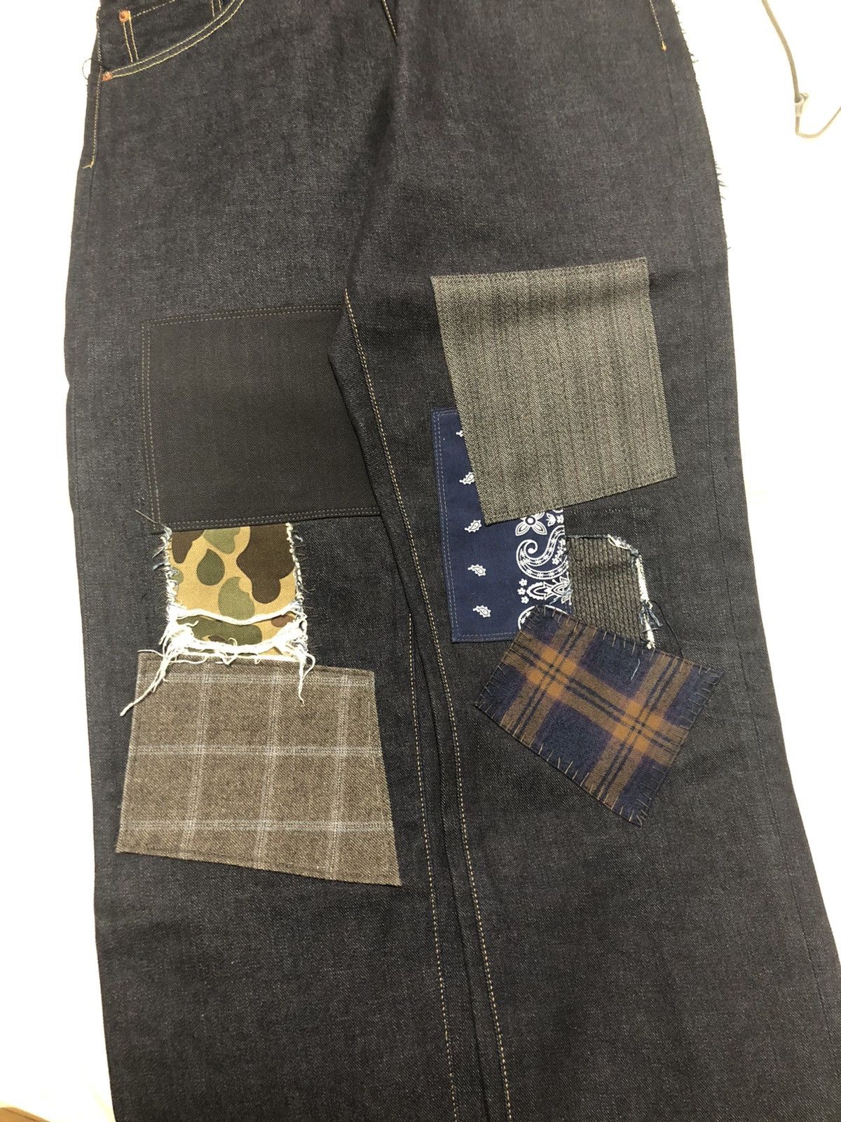 Comme des Garcons × Junya Watanabe × Levi's Junya Watanabe x Levi's Patchwork Size US 33 - 5 Thumbnail