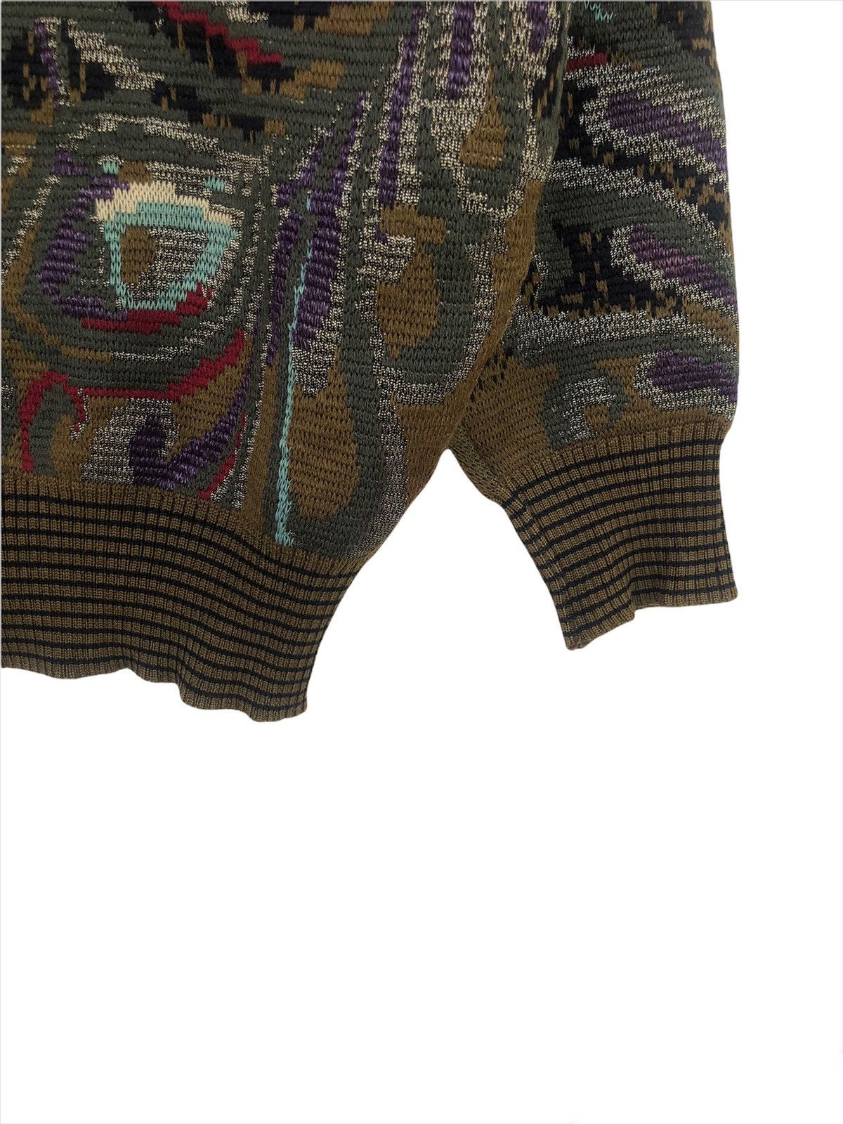 Yoshiyuki Konishi 80s Ficce Yoshiyuki Konishi 🇯🇵 Navajo Art Knitwear Size US M / EU 48-50 / 2 - 6 Thumbnail