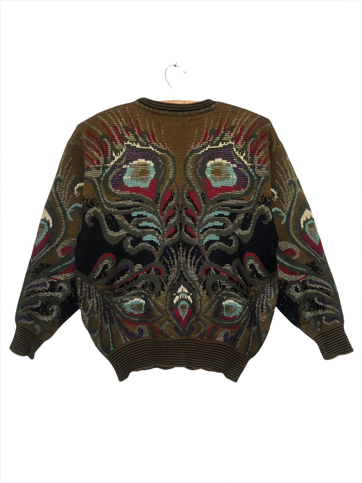 Yoshiyuki Konishi 80s Ficce Yoshiyuki Konishi 🇯🇵 Navajo Art Knitwear Size US M / EU 48-50 / 2 - 4 Thumbnail