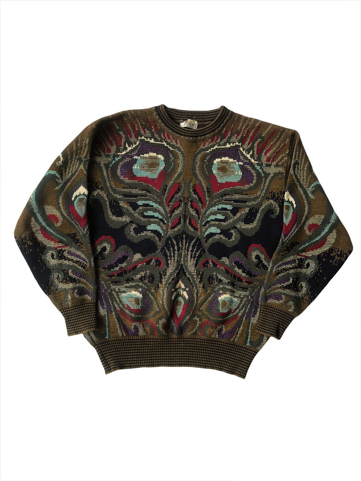 Yoshiyuki Konishi 80s Ficce Yoshiyuki Konishi 🇯🇵 Navajo Art Knitwear Size US M / EU 48-50 / 2 - 1 Thumbnail