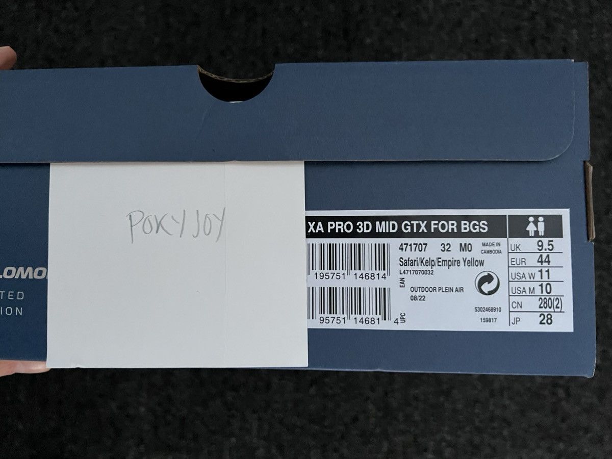Salomon Salomon XA Pro 3D Mid x Bettergiftshop Size US 10 / EU 43 - 6 Thumbnail