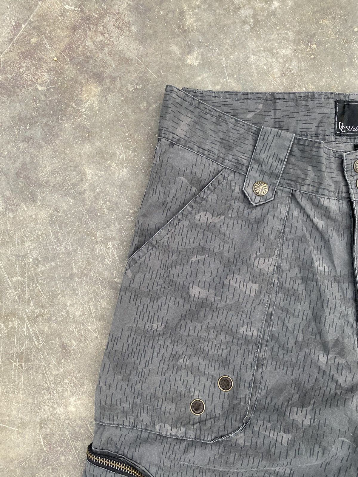 Japanese Brand Urban Collection Raindrop Flare Cargo Pants Size US 30 / EU 46 - 3 Thumbnail