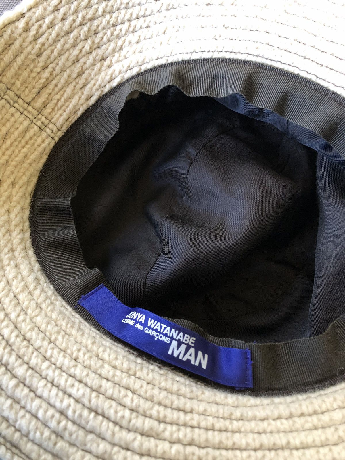 Comme des Garcons Junya Watanabe Vintage Bucket Hat Size ONE SIZE - 4 Thumbnail