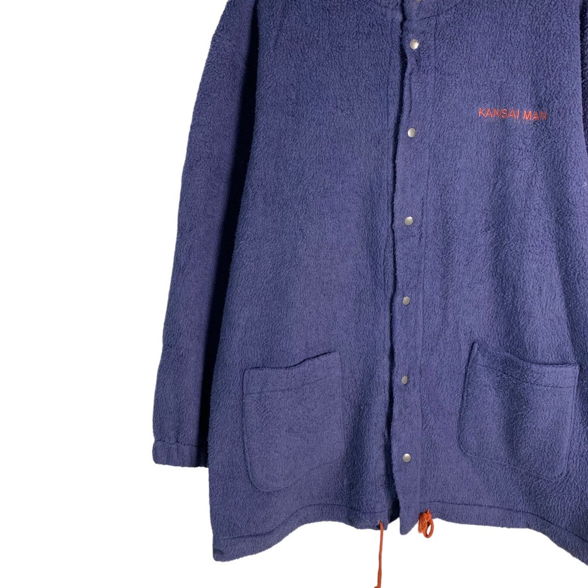 Kansai Yamamoto Kansai Man Fleece Snap Button Jacket Size US L / EU 52-54 / 3 - 2 Thumbnail