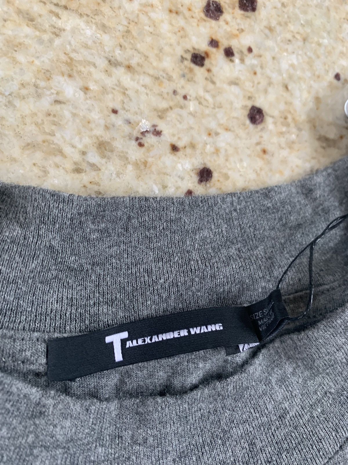 T by Alexander Wang SS Mock Neck Tee, SS in Grey Size US S / EU 44-46 / 1 - 6 Thumbnail