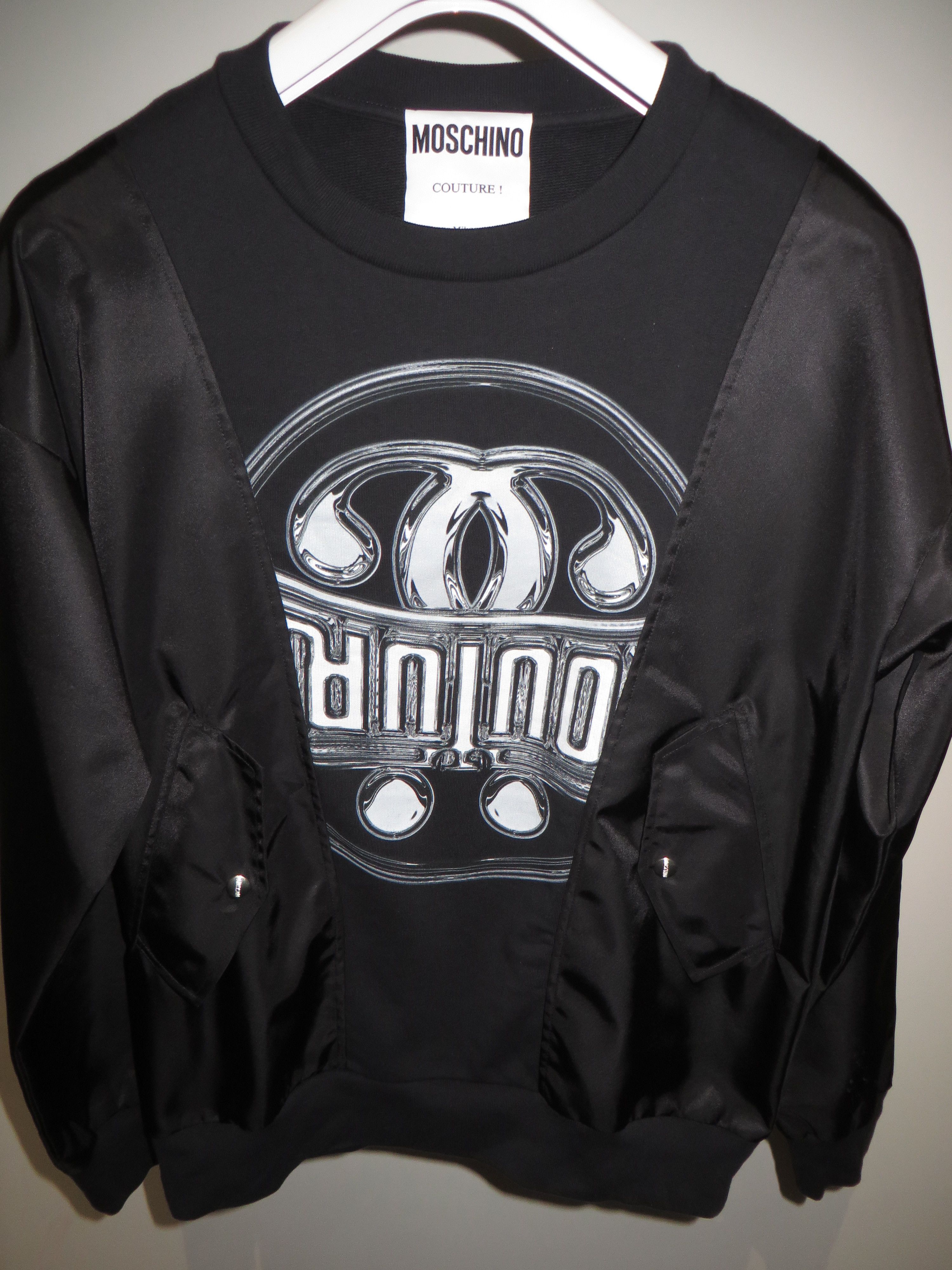 Oversized logo print sweatshirt