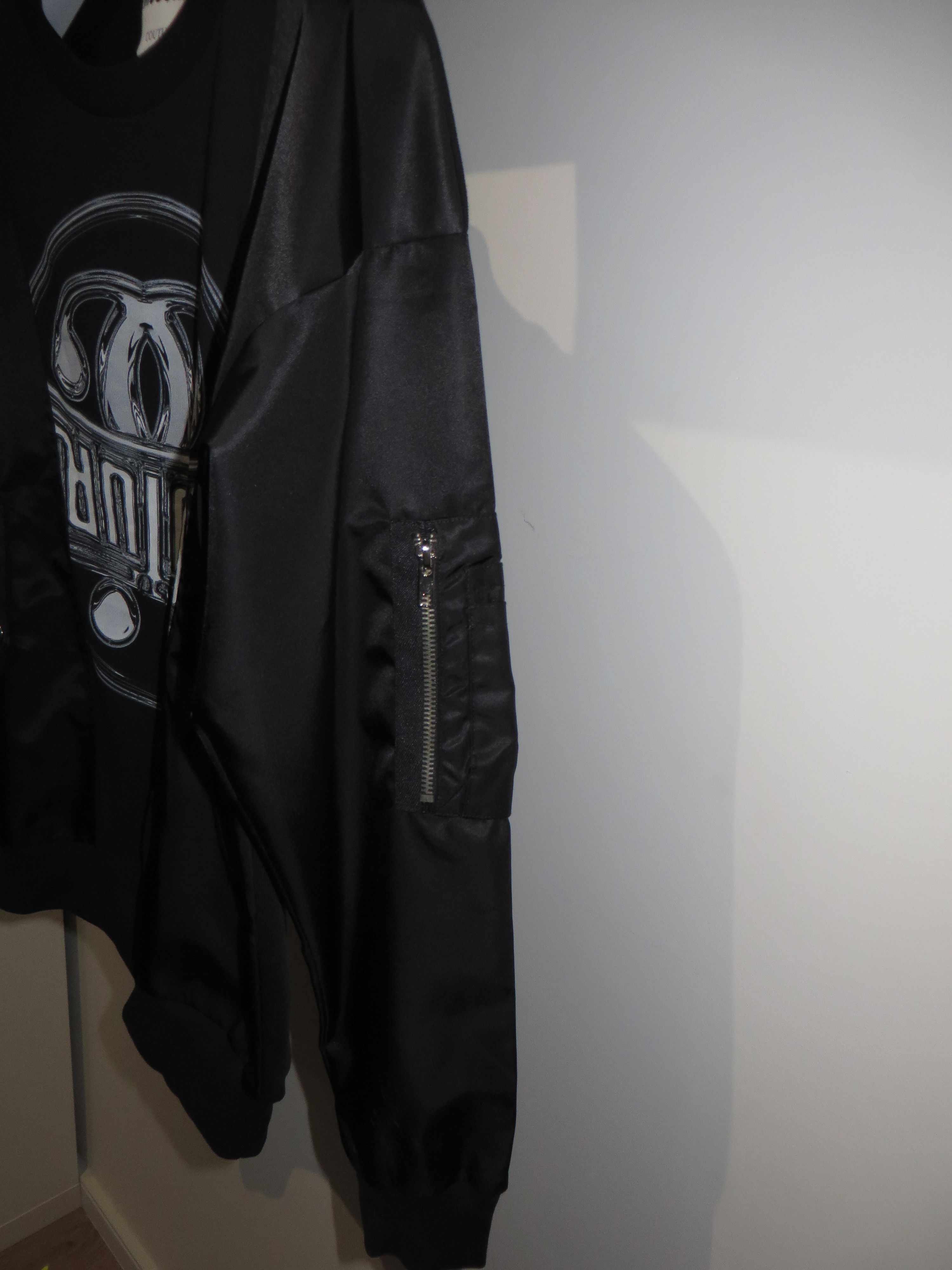 Oversized logo print sweatshirt