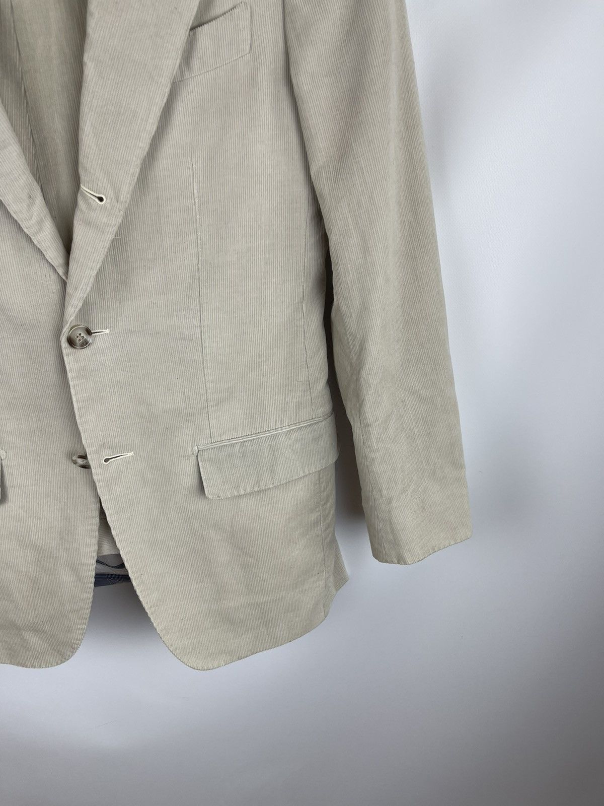 Suitsupply Suitsupply beige corduroy 2 piece suit size 44 EUR 35 US/UK Size 36R - 6 Thumbnail