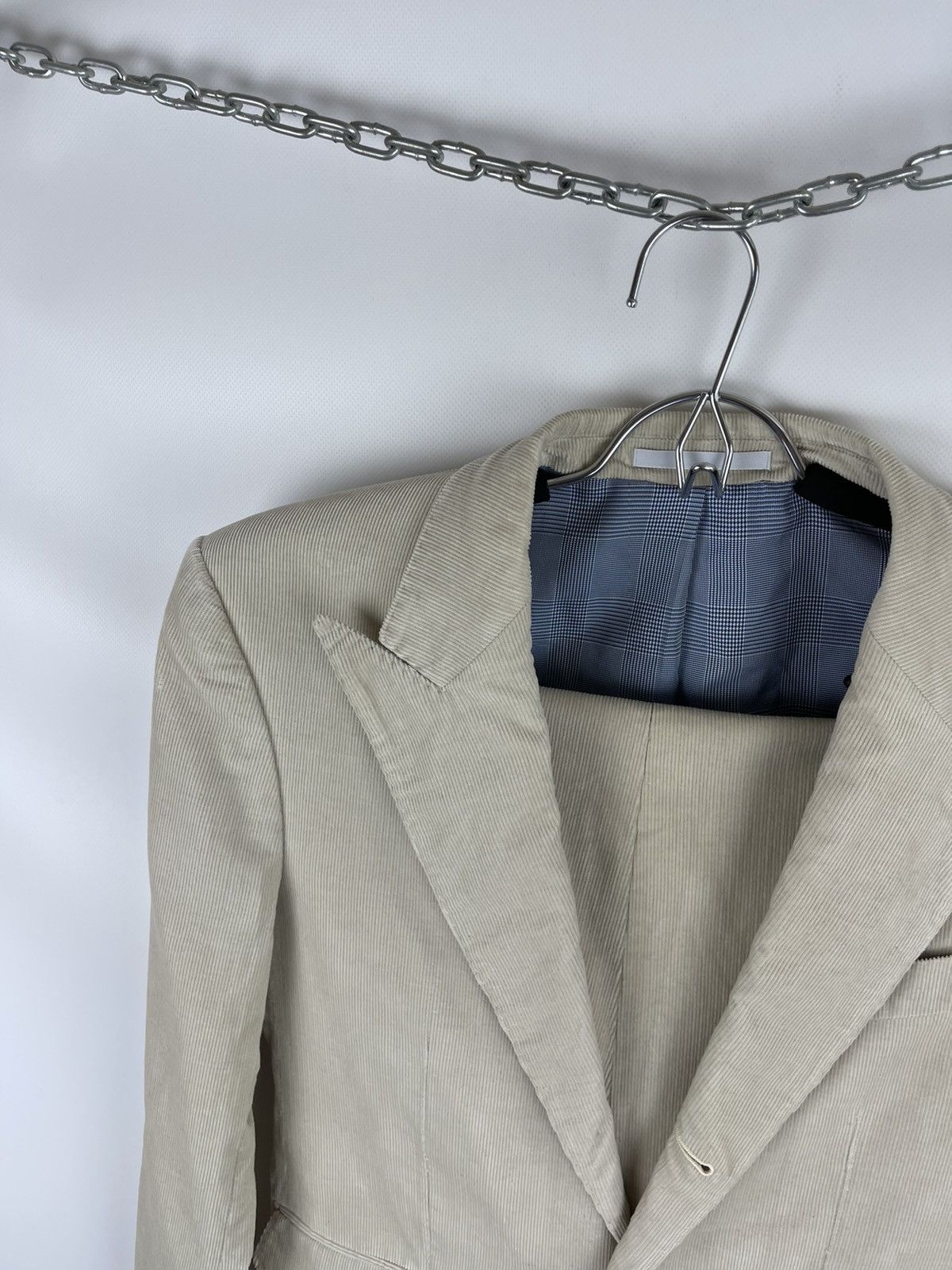 Suitsupply Suitsupply beige corduroy 2 piece suit size 44 EUR 35 US/UK Size 36R - 8 Thumbnail
