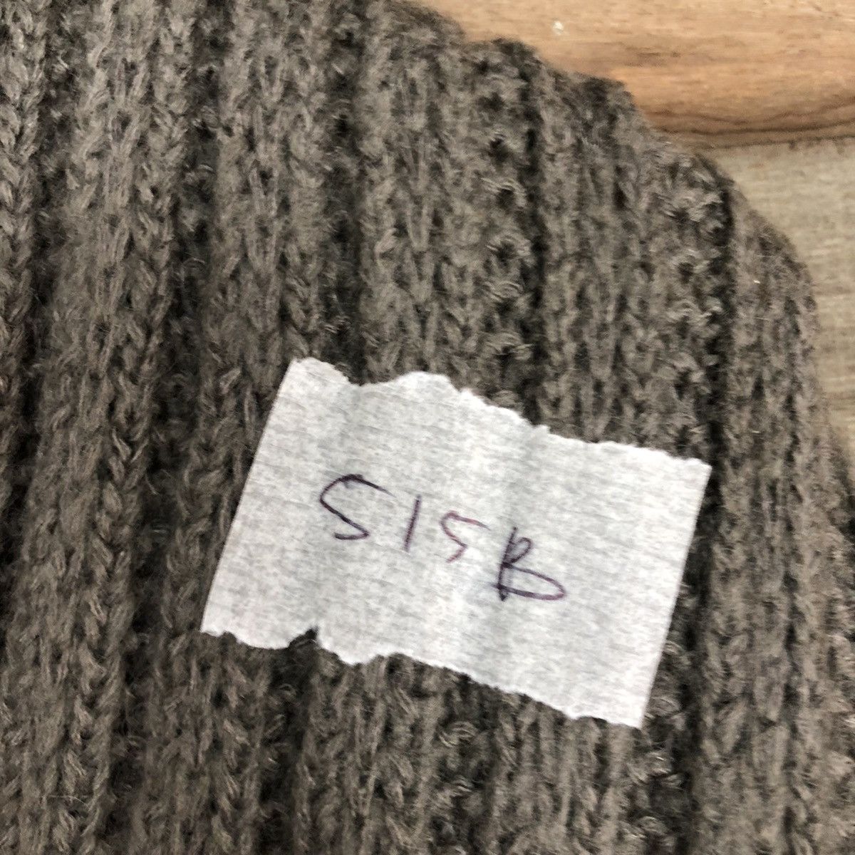 Aran Isles Knitwear Lagu Brown cable aran isle Knit Cardigan #515B Size M / US 6-8 / IT 42-44 - 10 Thumbnail