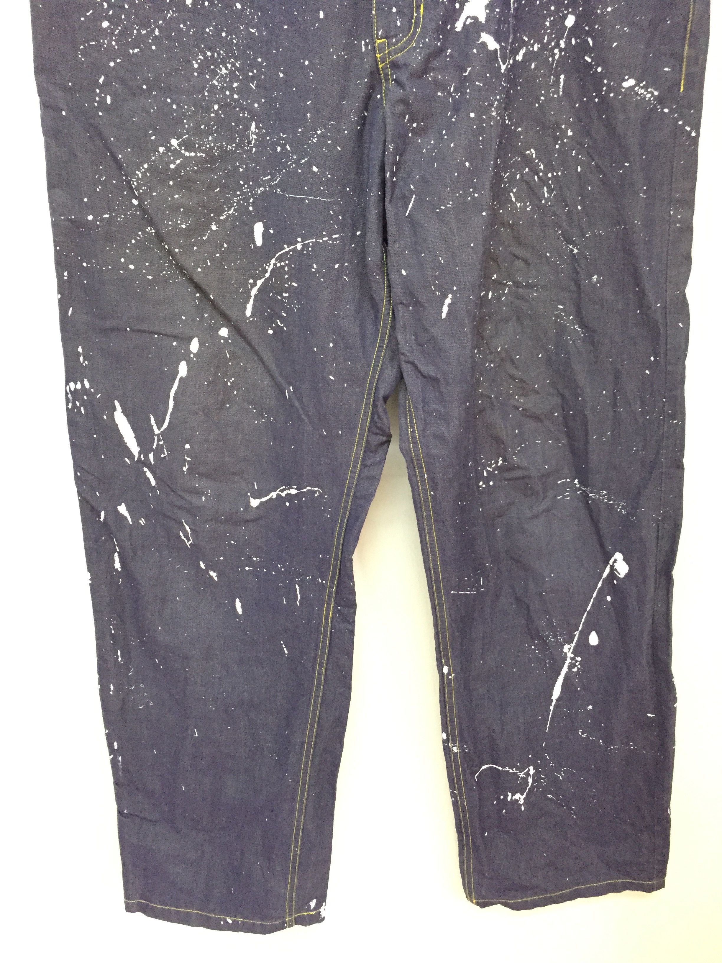 Swagger SS2002 REVOLVER splash paint Kevlar mix Japan pants Size US 35 - 4 Thumbnail