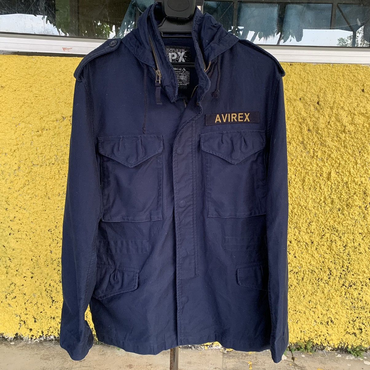 Avirex Avirex zipper navy blue light jacket Size US M / EU 48-50 / 2 - 5 Thumbnail