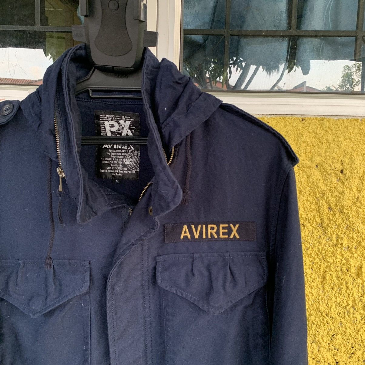 Avirex Avirex zipper navy blue light jacket Size US M / EU 48-50 / 2 - 6 Thumbnail