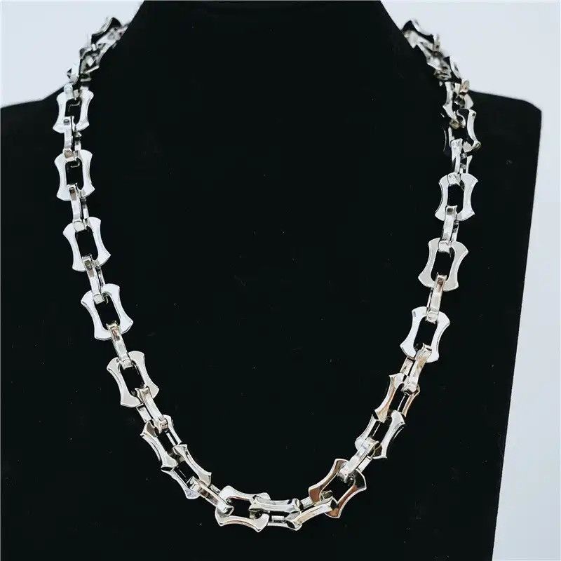 Jewelry Hip-hop Hardware Chain Thick Necklace Size ONE SIZE - 1 Thumbnail