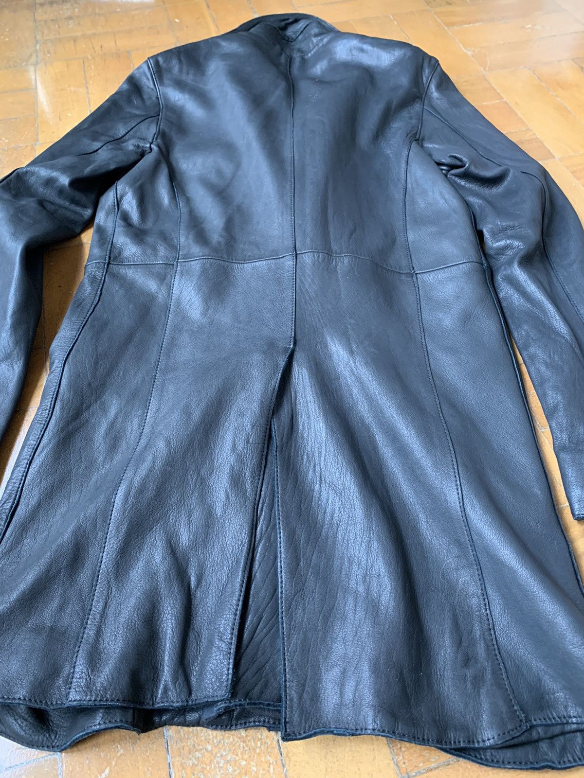 Other Japan made Deerskin black soft leather mid length coat Size US S / EU 44-46 / 1 - 12 Thumbnail