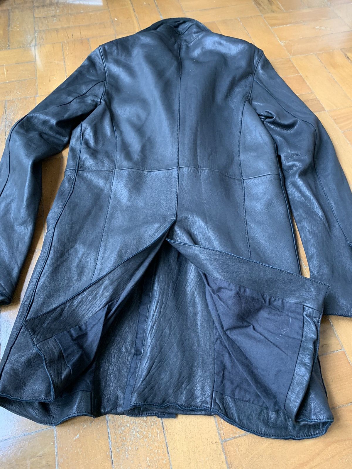Other Japan made Deerskin black soft leather mid length coat Size US S / EU 44-46 / 1 - 13 Thumbnail