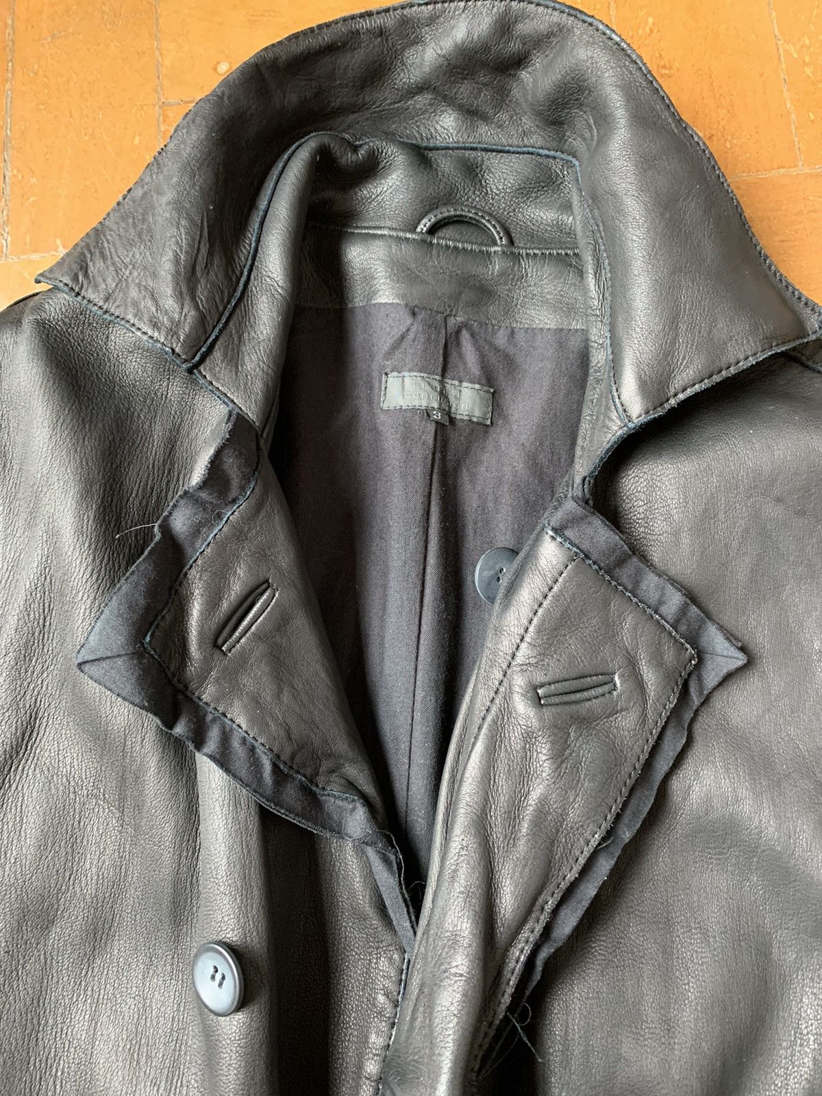 Other Japan made Deerskin black soft leather mid length coat Size US S / EU 44-46 / 1 - 9 Thumbnail