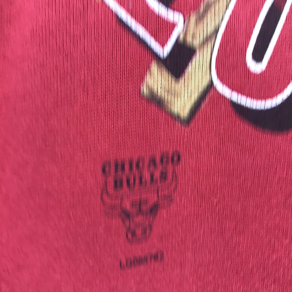 NBA Vintage Chicago Bulls Sweatshirt Big Logo Size US L / EU 52-54 / 3 - 4 Thumbnail