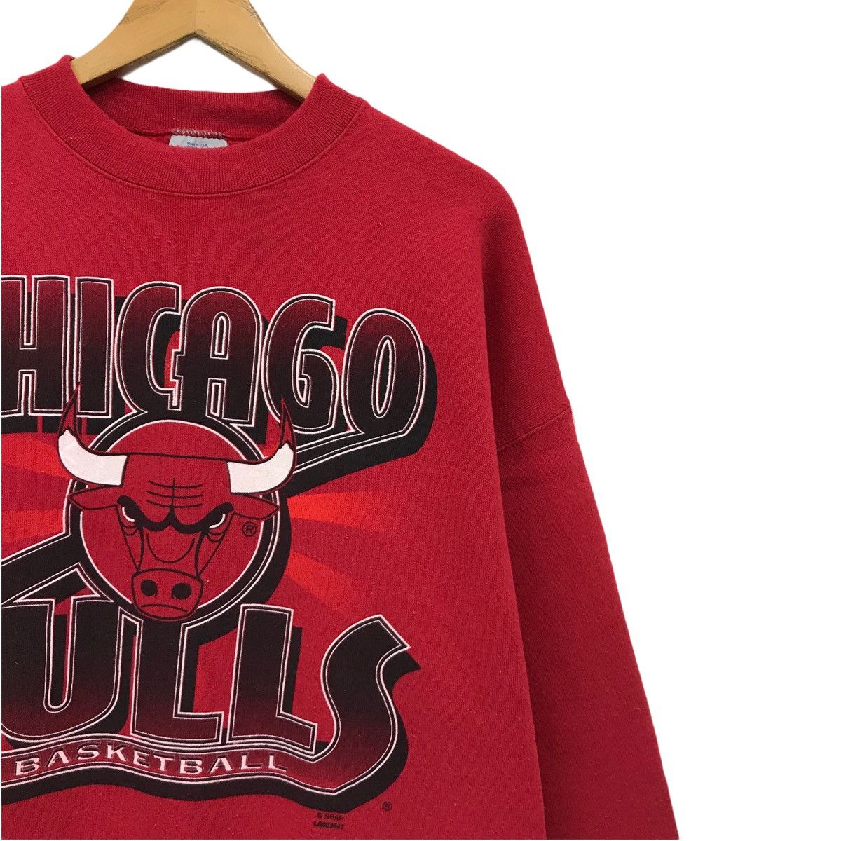 Logo 7 × NBA Vintage Chicago Bulls Basketball Sweatshirt CrewNeck Size US L / EU 52-54 / 3 - 4 Thumbnail