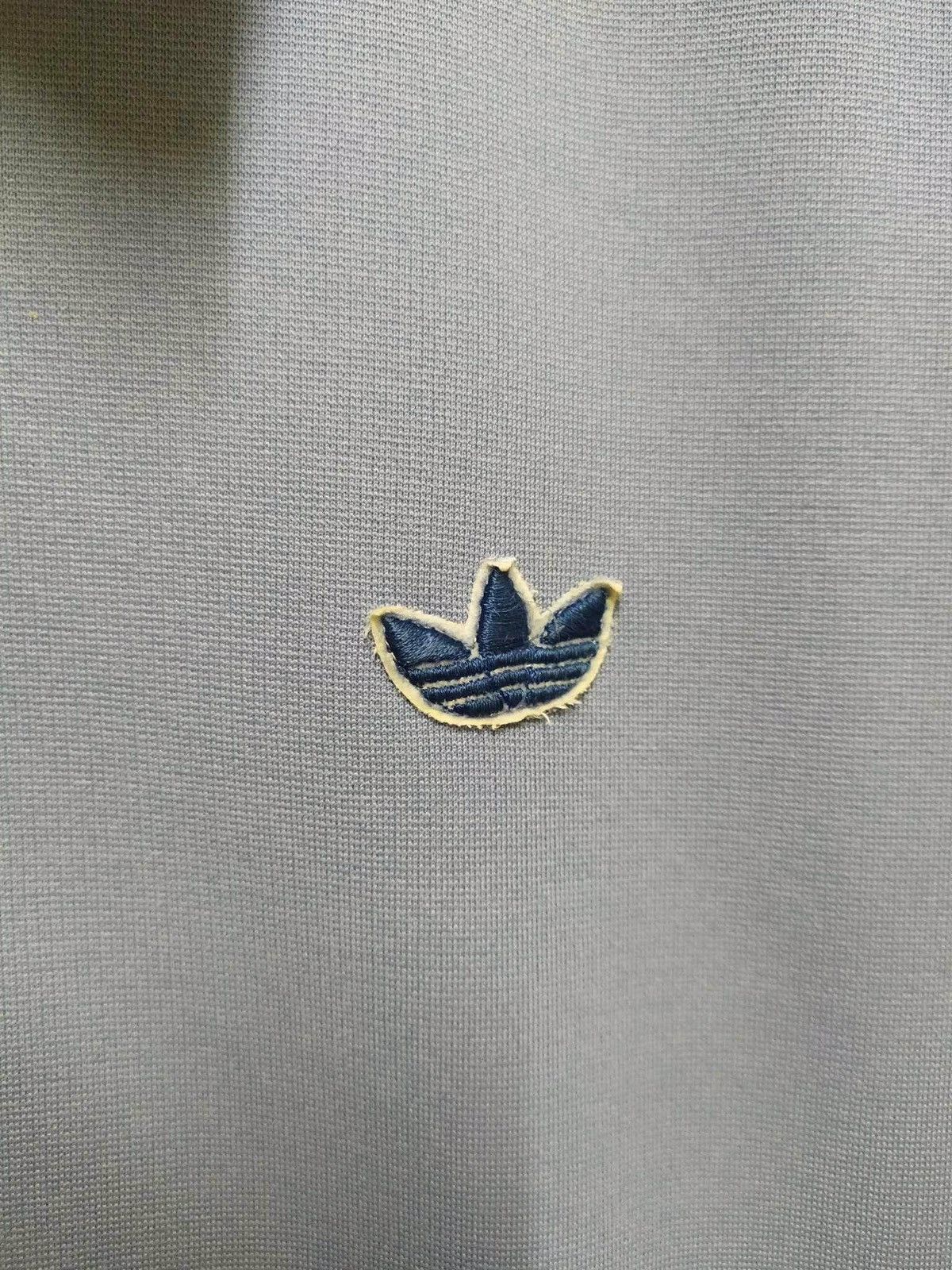 Adidas Vintage Blouson Polyester Blue 70s Descente ADA-06F Sweater Size US M / EU 48-50 / 2 - 6 Thumbnail