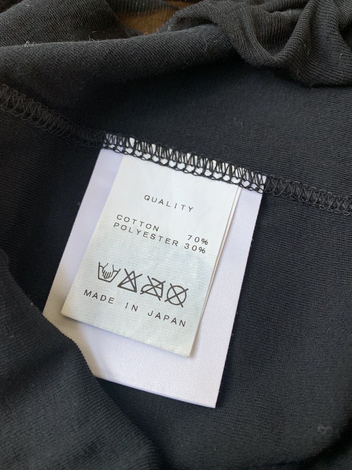 Julius Japan Made Black Elongated Tank With Semi Sheer Back Panel Size US M / EU 48-50 / 2 - 11 Thumbnail