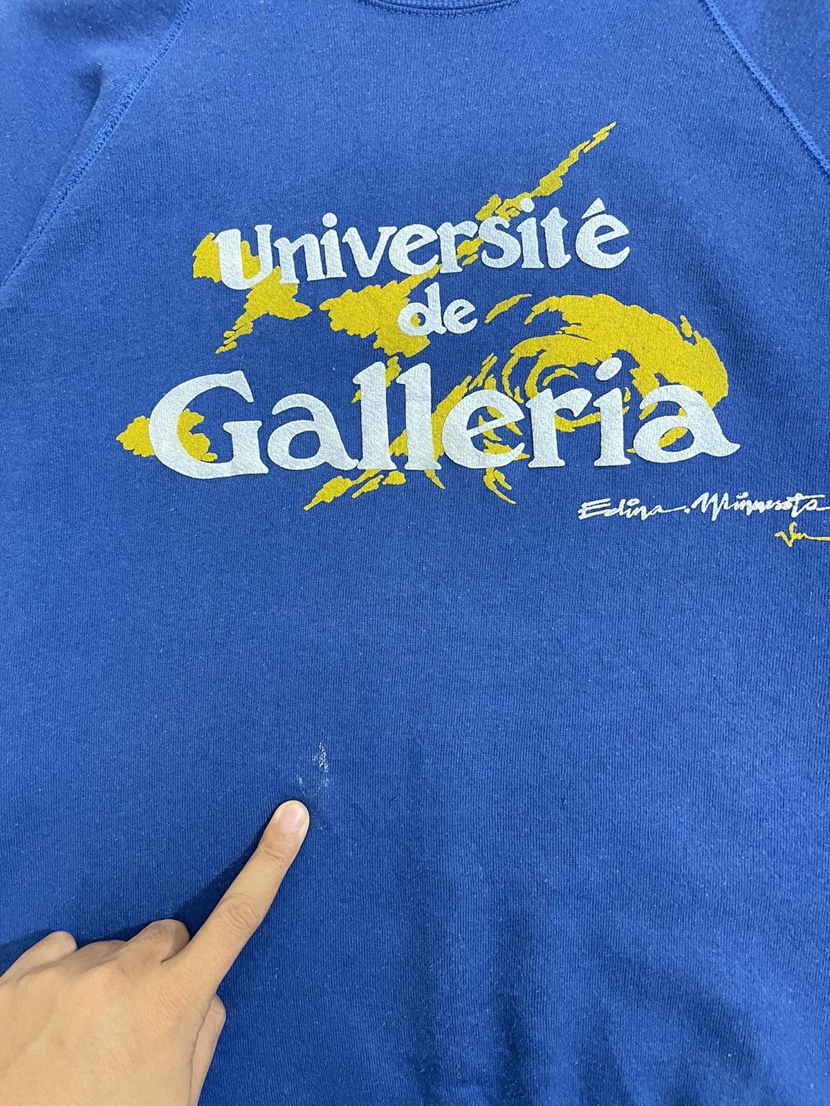 Vintage Vintage american collage universite de galleria Size US XL / EU 56 / 4 - 7 Thumbnail