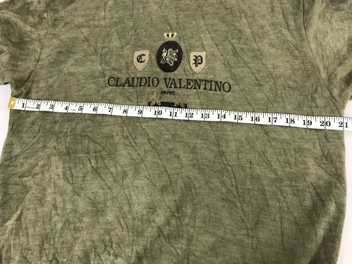 Vintage Claudio Valentino Paris Knitwear Sweatshirt Pull Over Size US M / EU 48-50 / 2 - 6 Thumbnail