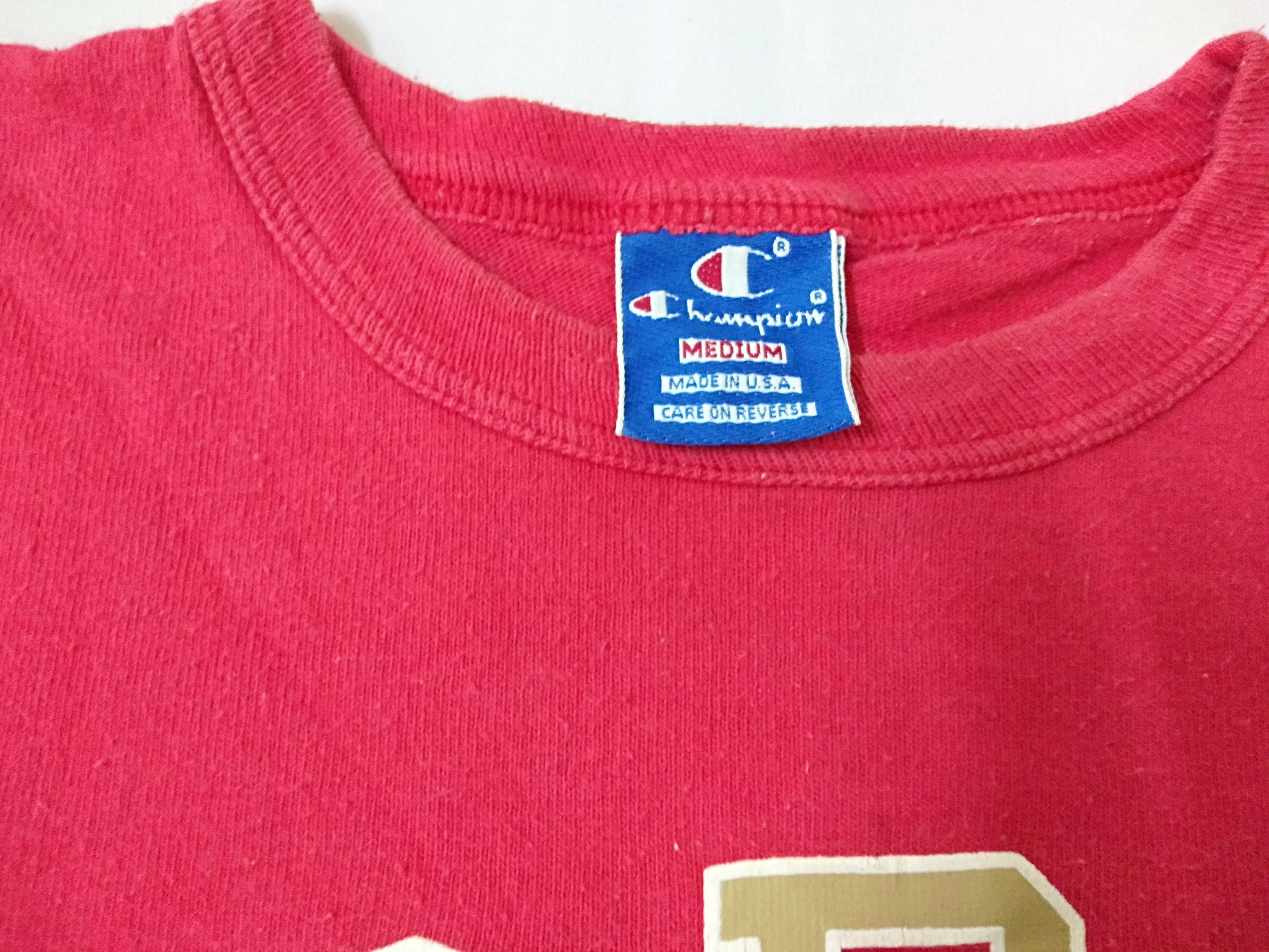 Champion Vintage NFL Champion SF Forty Niner American Football Team Size US S / EU 44-46 / 1 - 3 Thumbnail