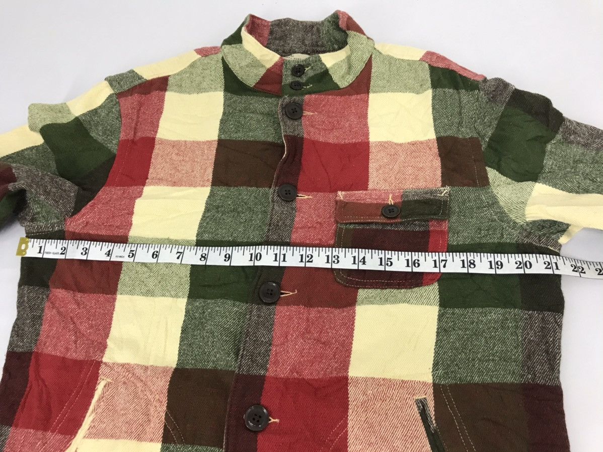 Flannel Global Work Plaid Checked Flannel Shirt Grunge Style Size US L / EU 52-54 / 3 - 8 Thumbnail