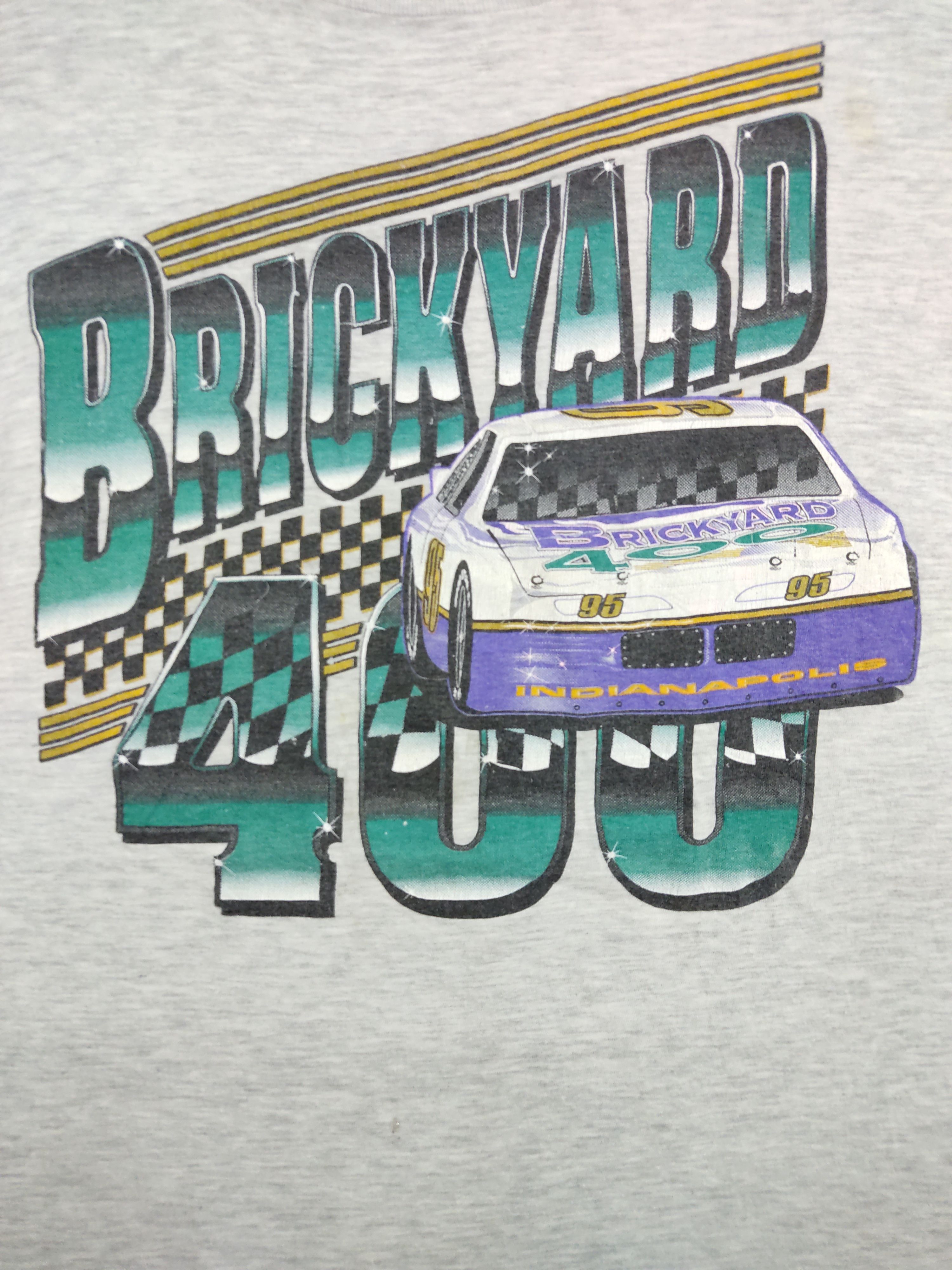 Logo 7 Rare Logo 7 Brickyard 400 Cars Racing Team Tee Size US L / EU 52-54 / 3 - 2 Thumbnail