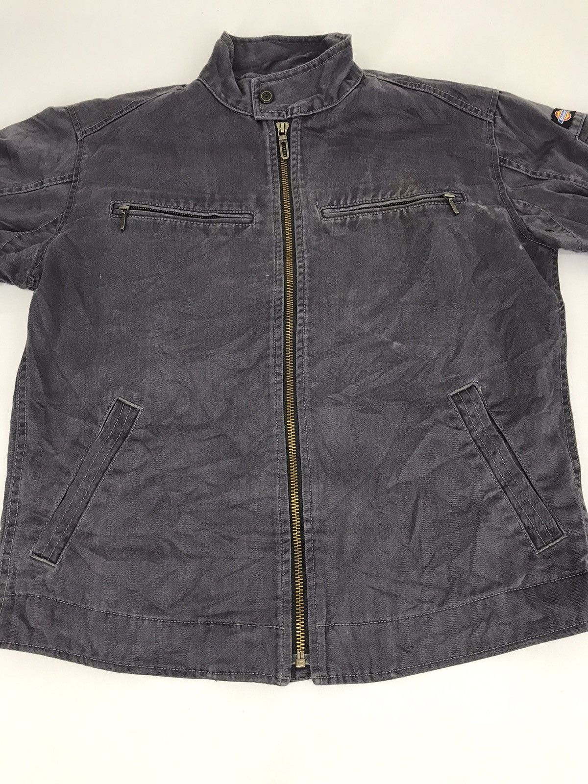 Dickies Dickies Work Wear Tactical Pocket Denim Jacket Size L / US 10 / IT 46 - 2 Thumbnail