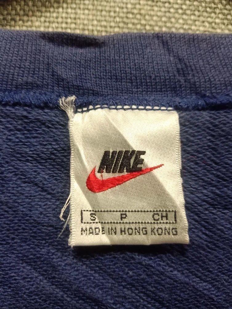 Nike × Nike ACG × Vintage Vintage 90s sweatshirt nike swoosh big logo Size US S / EU 44-46 / 1 - 3 Thumbnail